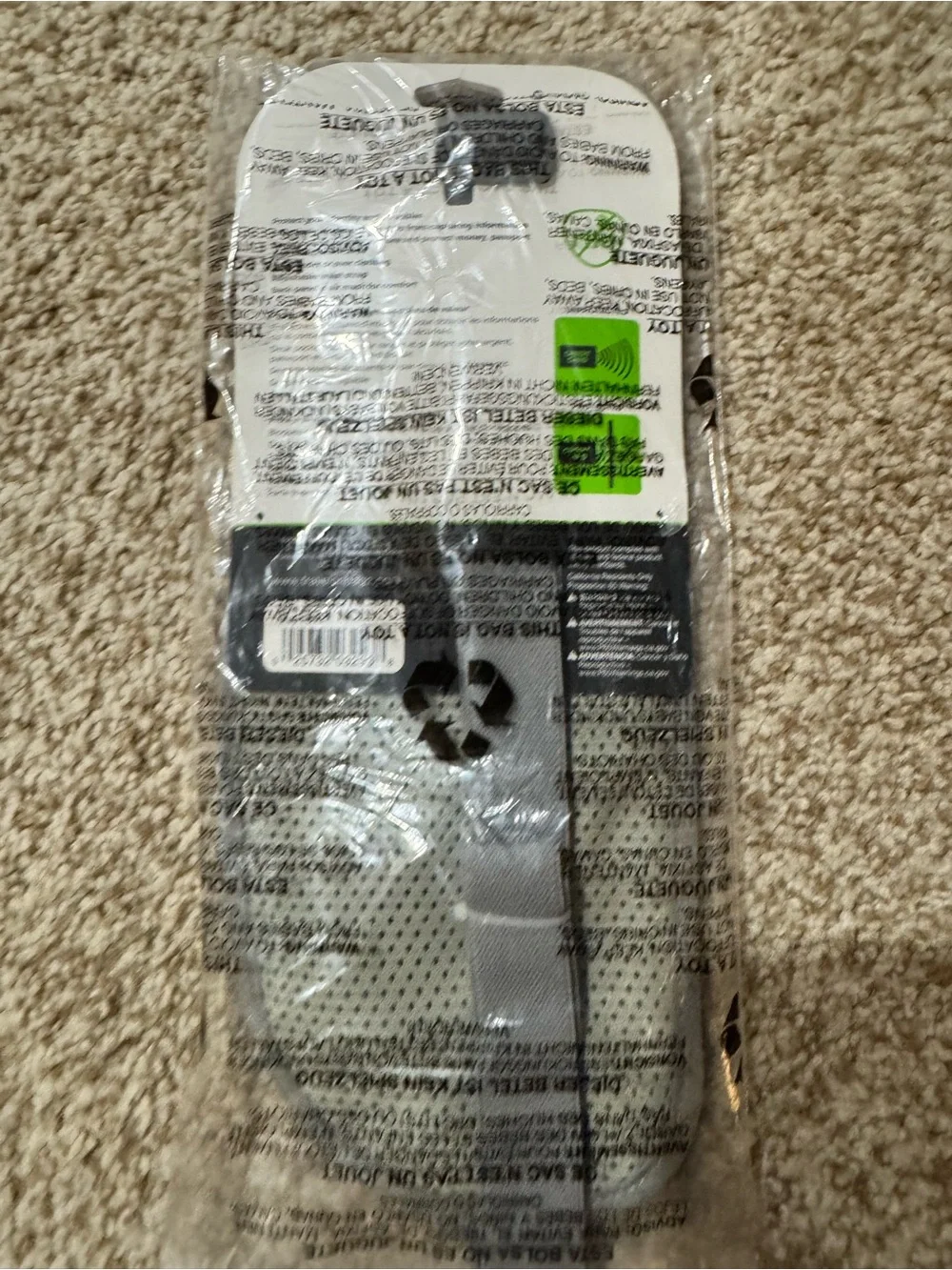 Travelon Gray Undercover Waist Pack Travel Money Belt
